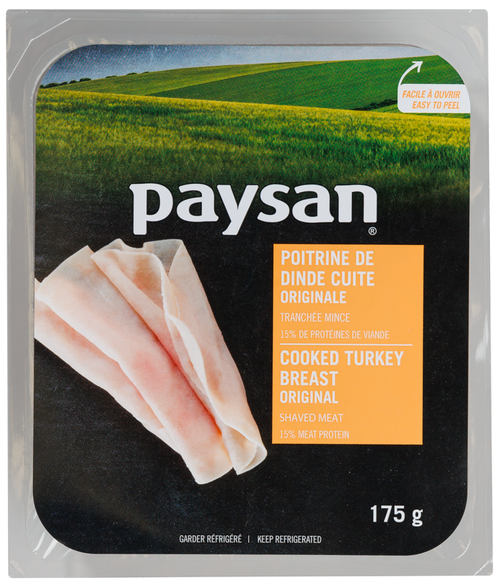 Poitrine de dinde cuite originale 175g