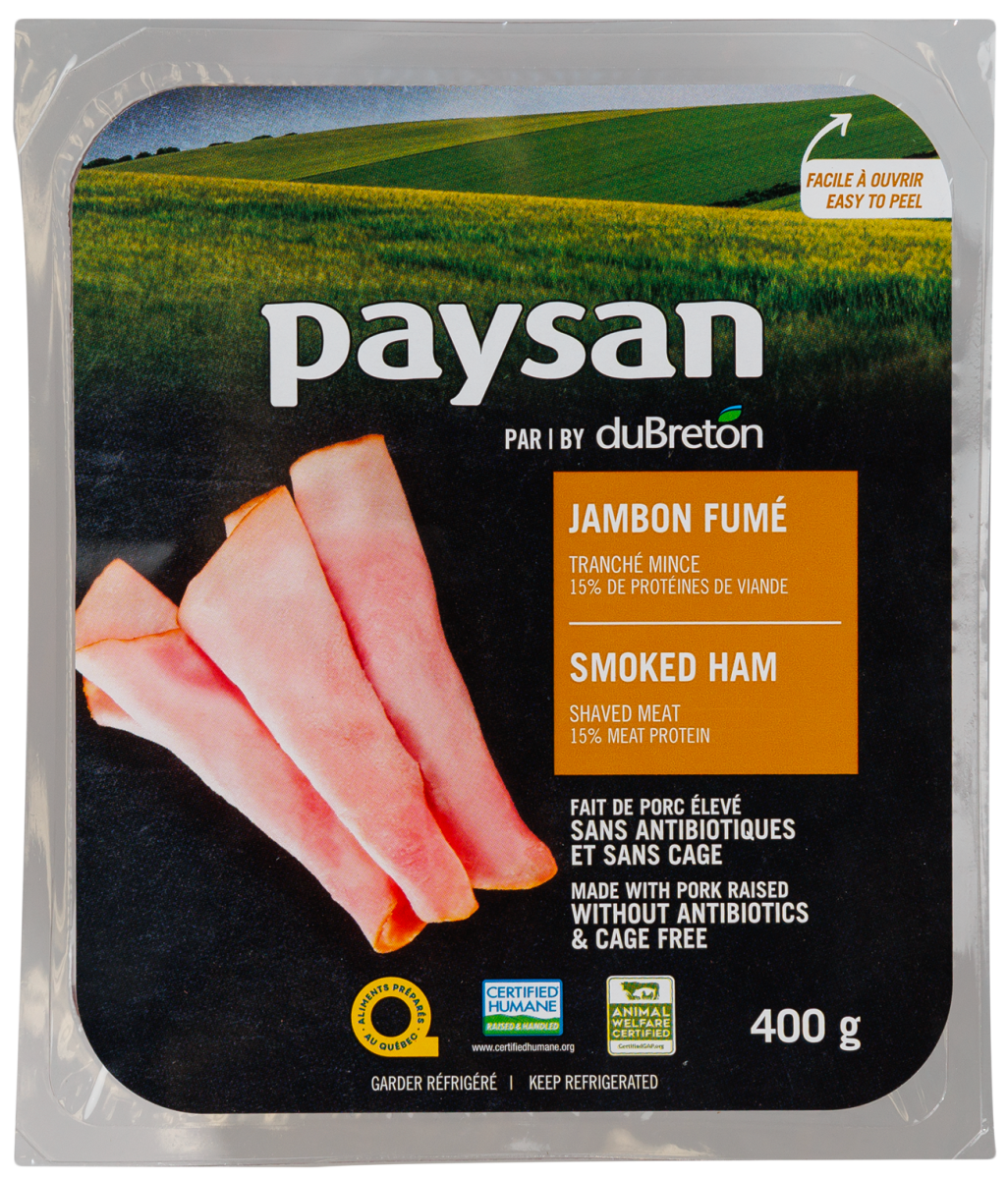 Jambon fumé 400g