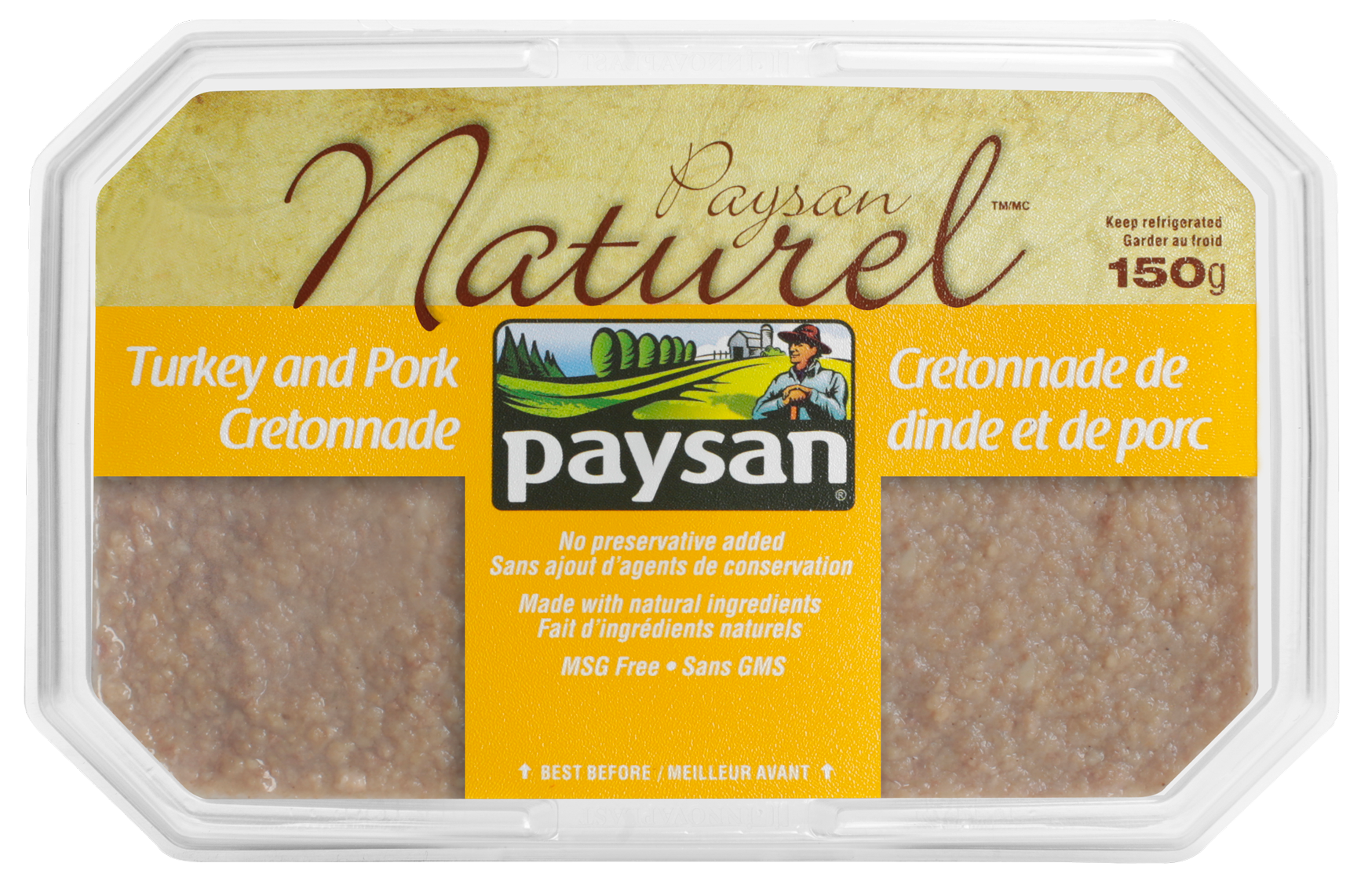 Cretonnade de dinde et de porc 150g