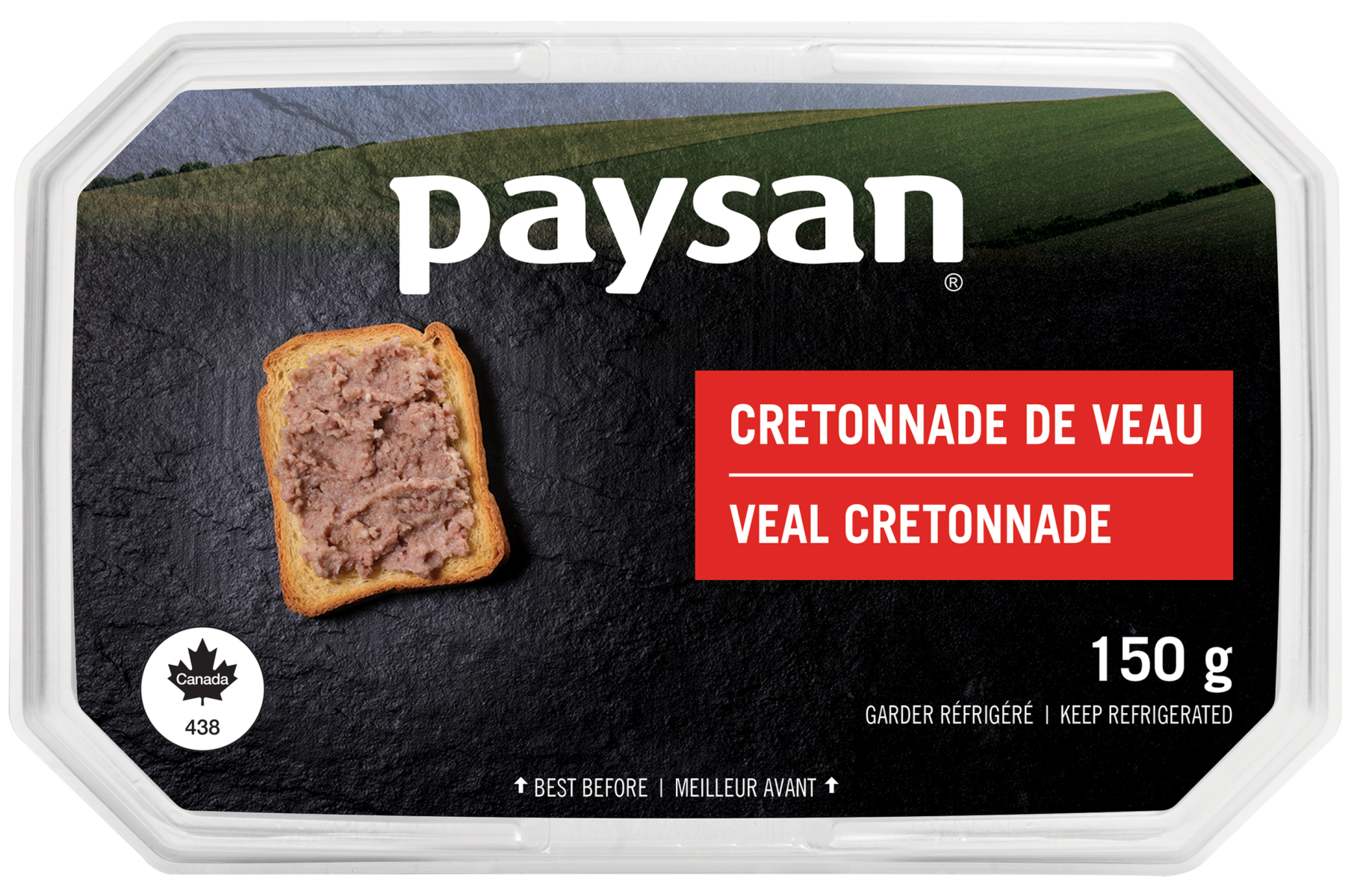Cretonnade de veau paysan 150g
