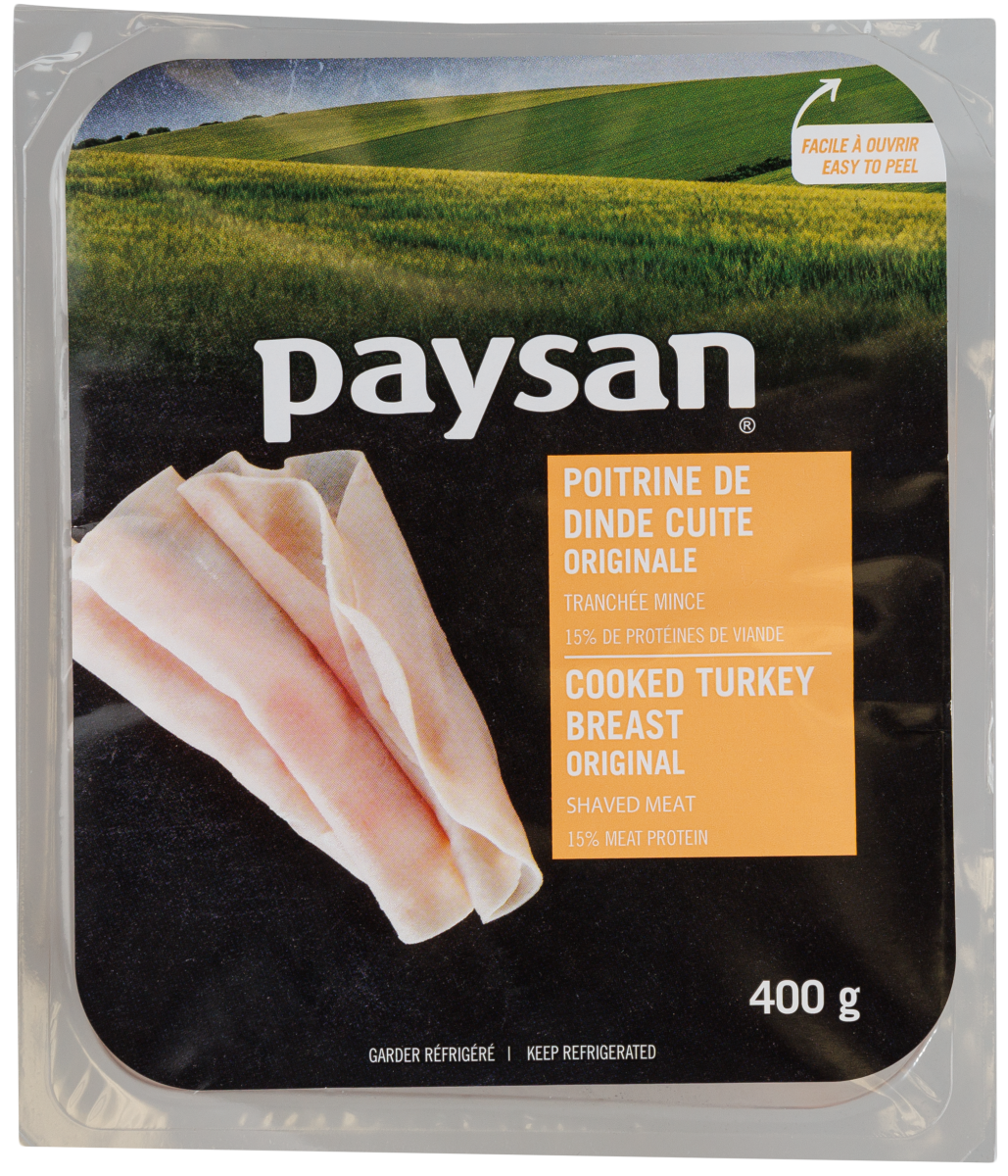 Poitrine de dinde cuite paysan 400g