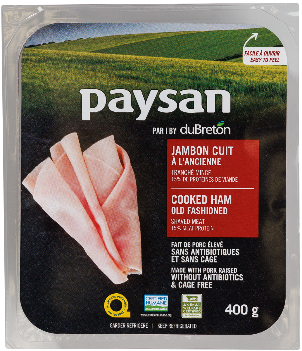 Jambon cuit à l'ancienne paysan 400 g