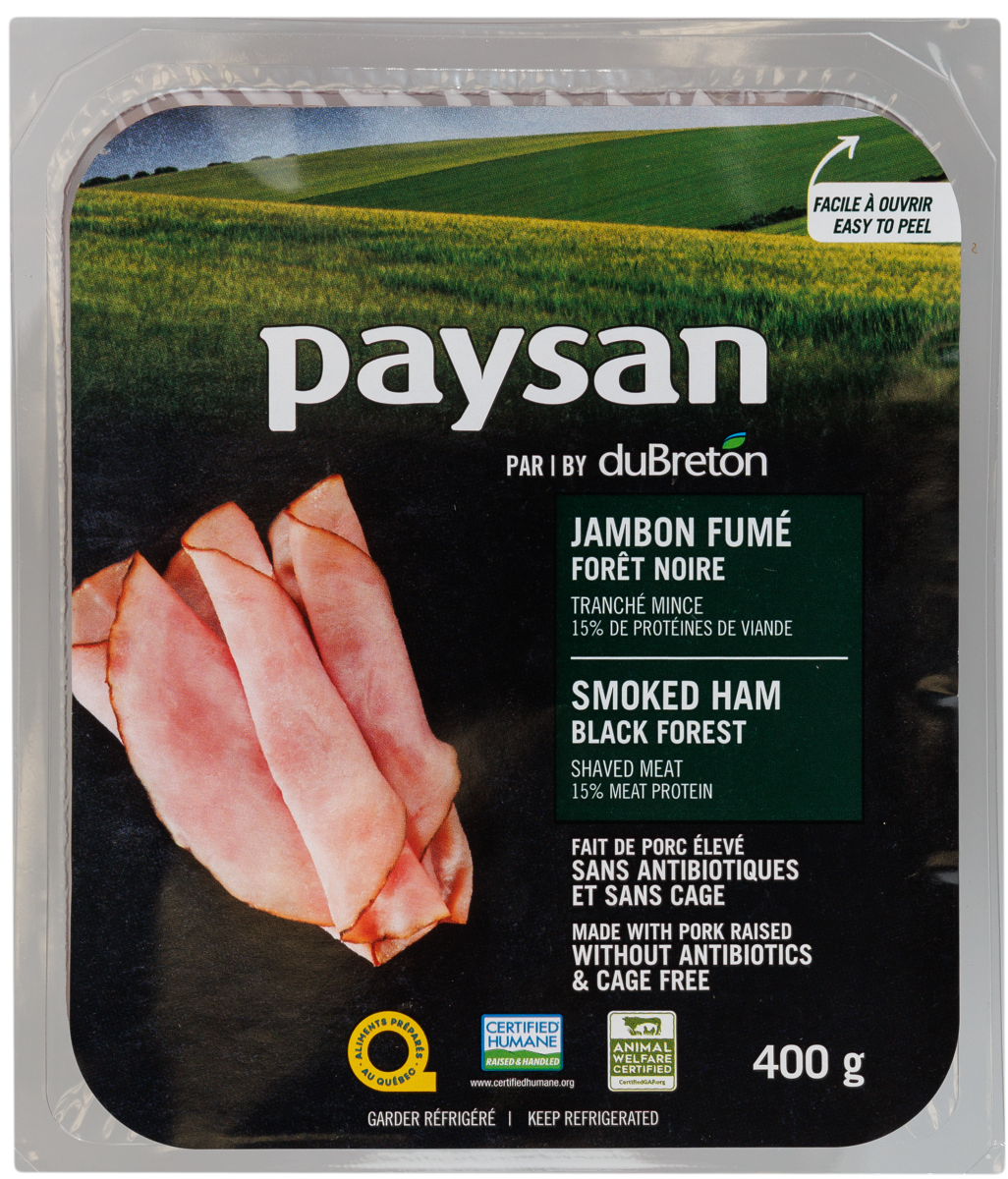 Jambon fumé forêt noire paysan 400 g