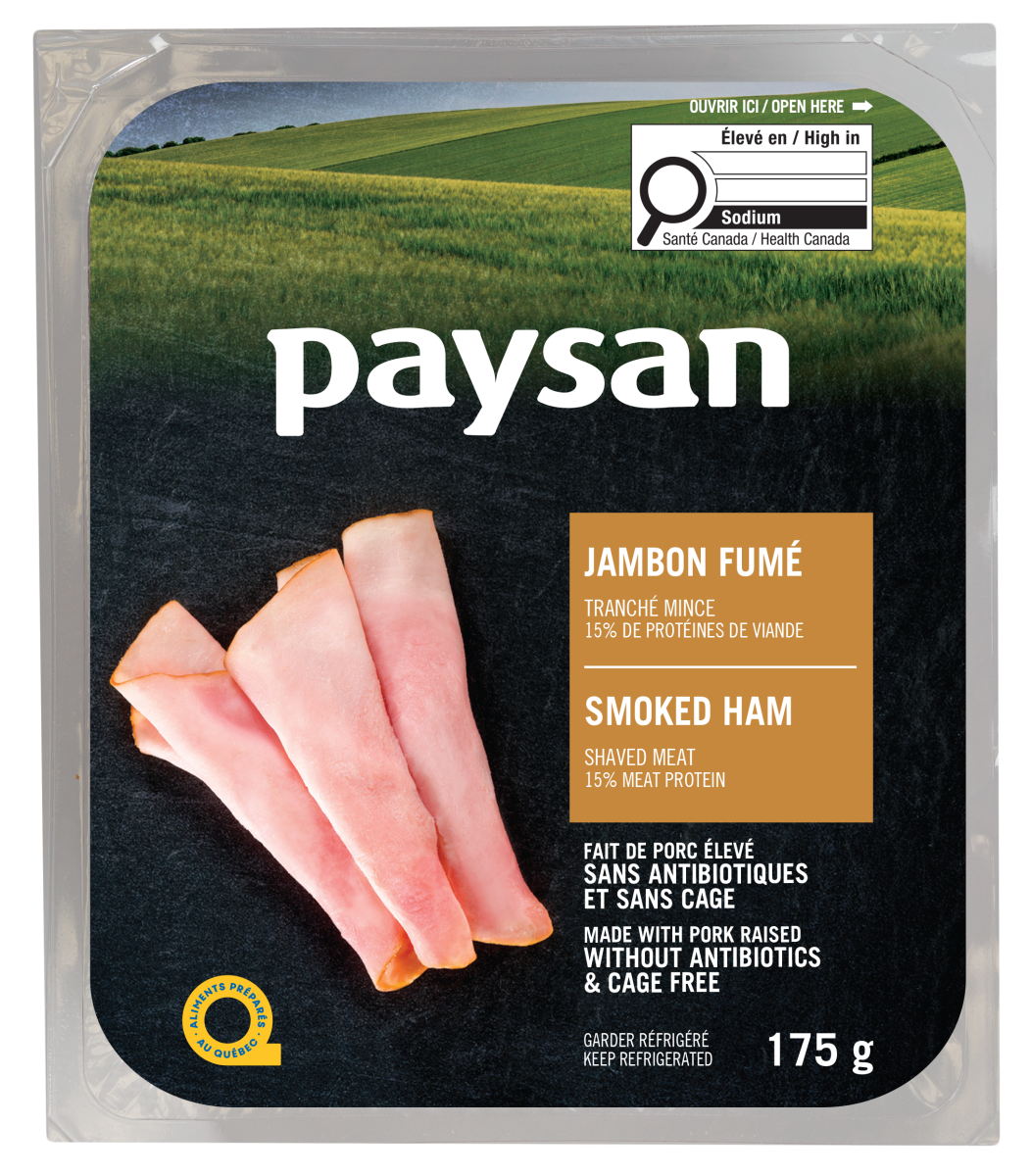 Jambon fumé paysan