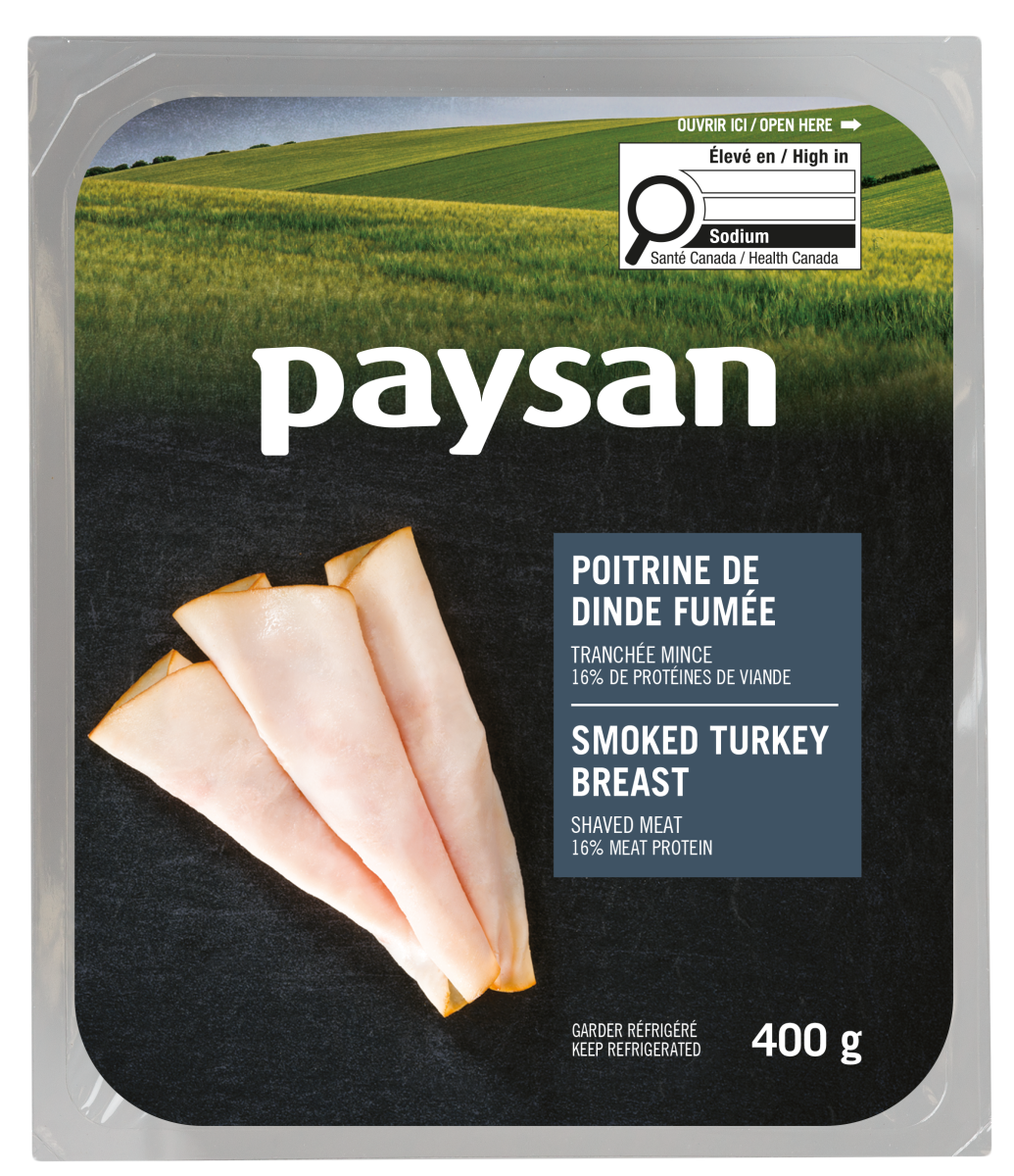 Poitrine de dinde fumée paysan