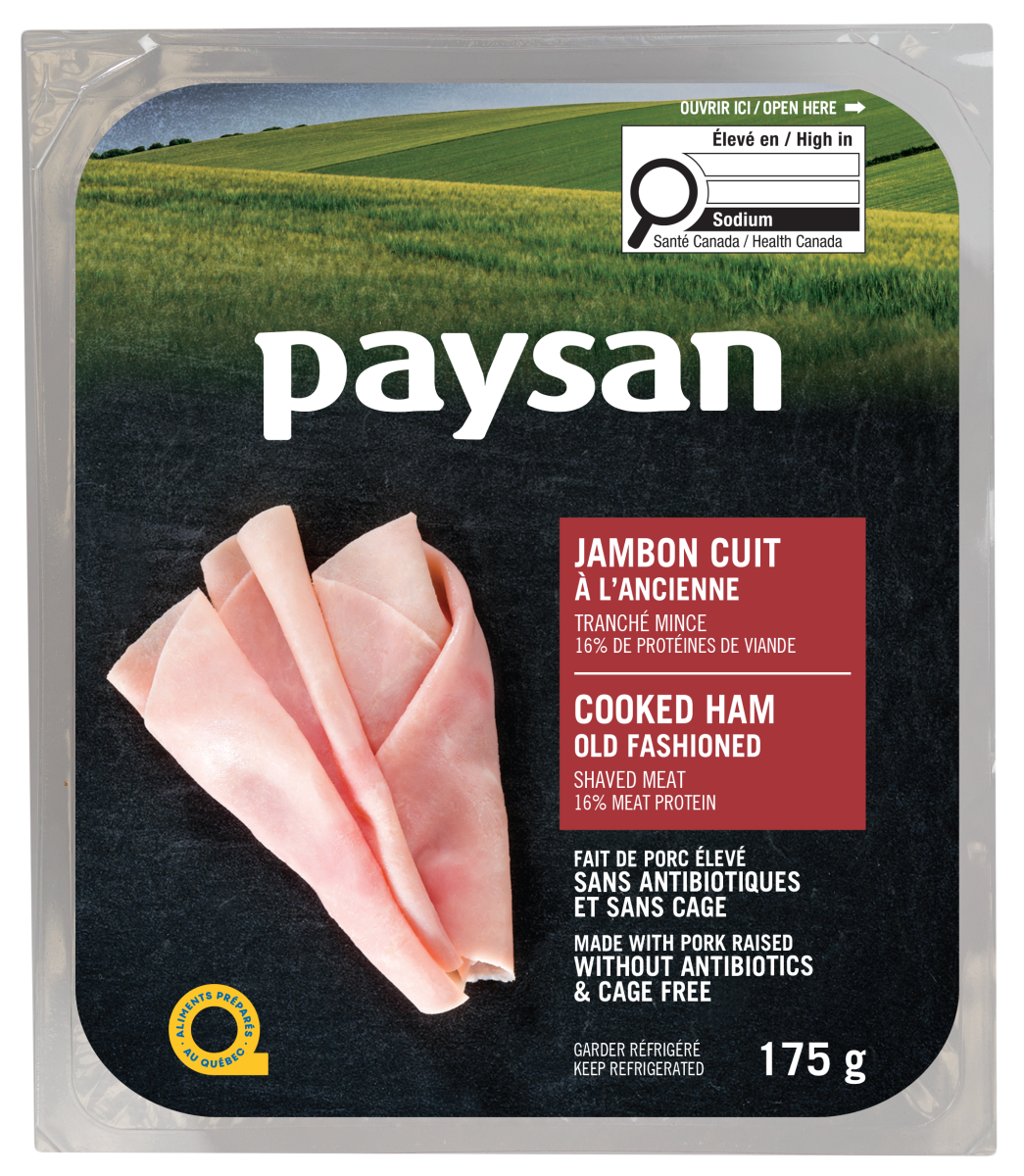 Jambon cuit à l'ancienne paysan