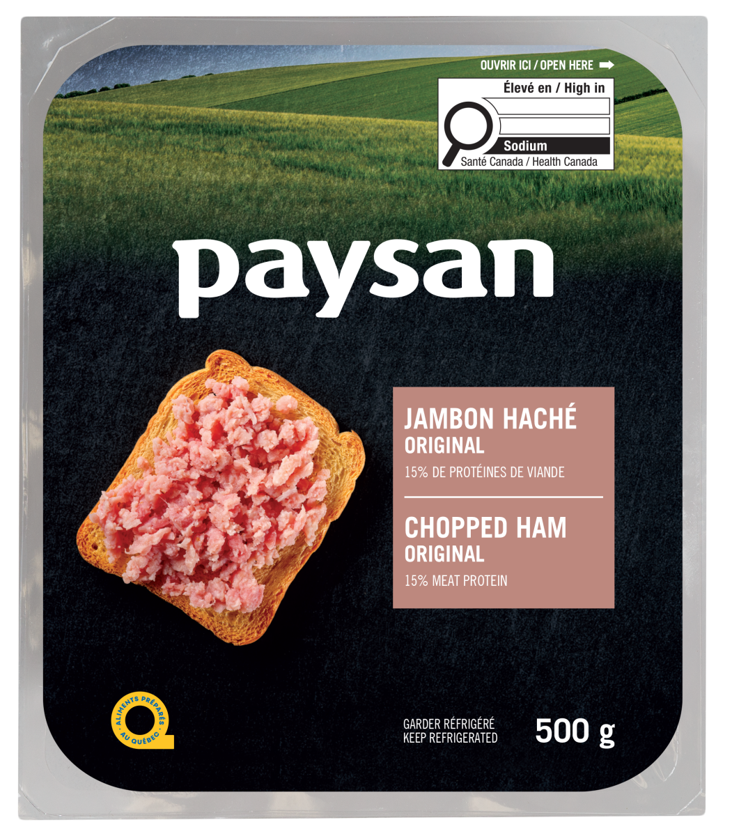 Jambon haché original paysan