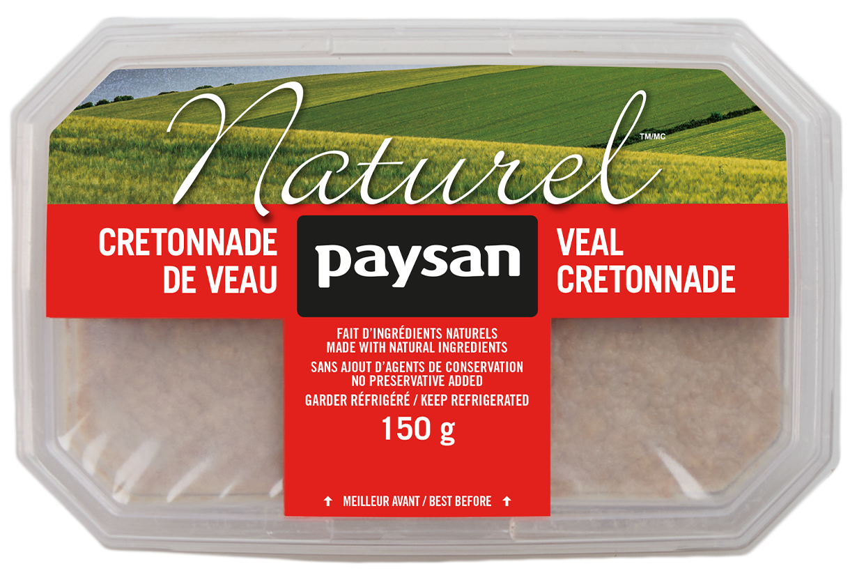 Cretonnade de veau paysan naturel