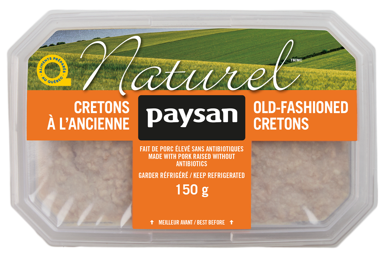 cretons à l'ancienne paysan naturel