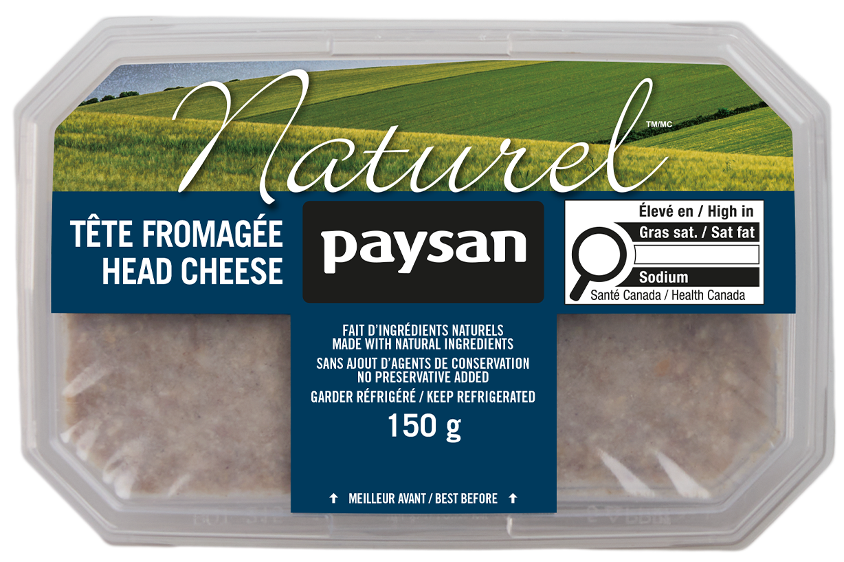 tête fromagée paysan naturel