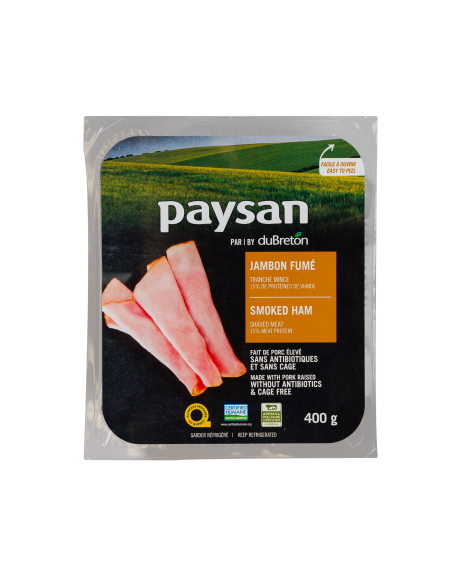 Jambon fumé 400g