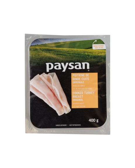 Poitrine de dinde cuite paysan 400g
