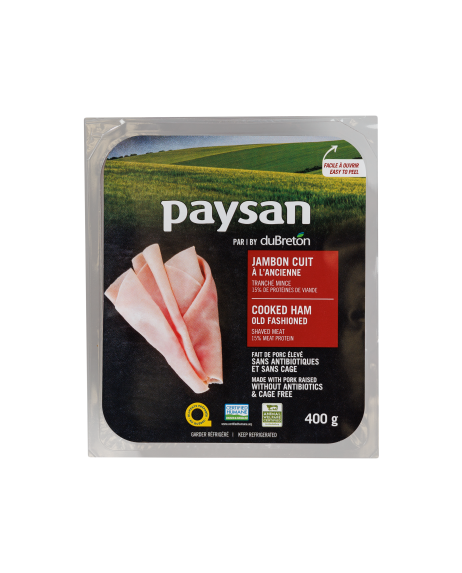 Jambon cuit à l'ancienne paysan 400 g