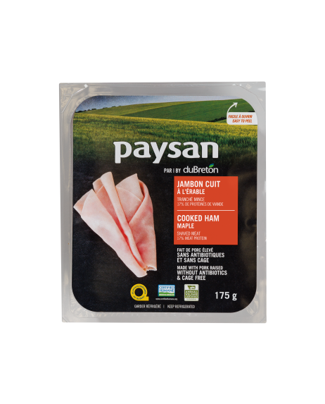 Jambon cuit à l'érable paysan 175 g