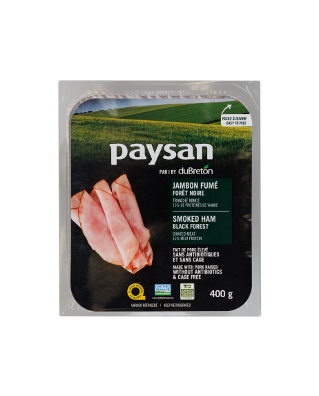 Jambon fumé forêt noire paysan 400 g