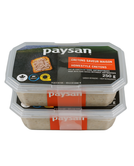 Cretons saveur maison Paysan 2X250g