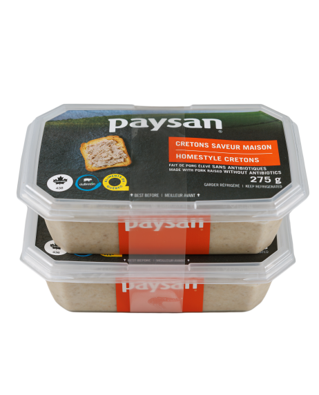 Cretons saveur maison Paysan 2X275g