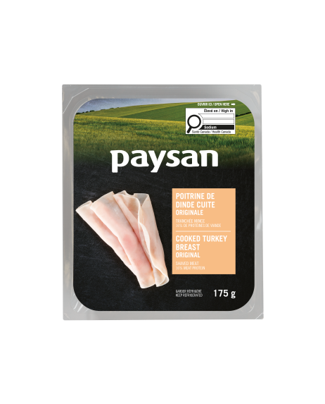 Poitrine de dinde cuite paysan