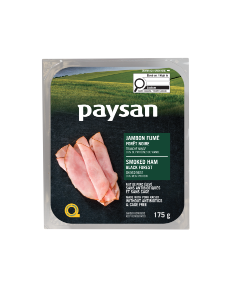Jambon fumé forêt noire paysan