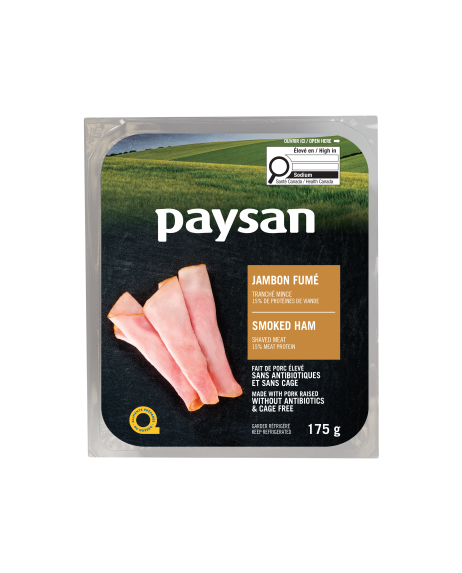 Jambon fumé paysan