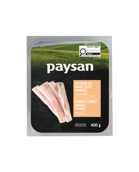 Poitrine de dinde cuite paysan