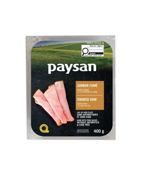 Jambon fumé paysan