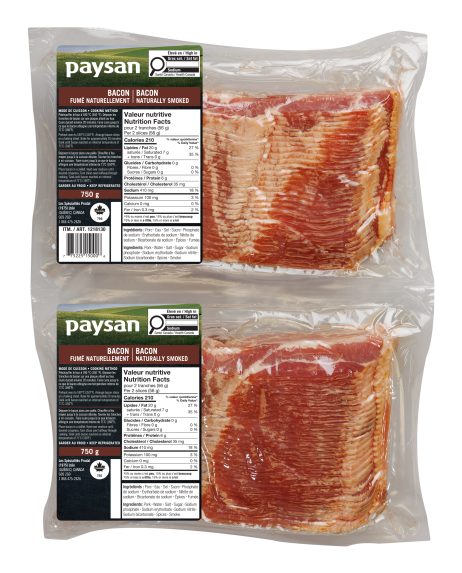 bacon fumé paysan
