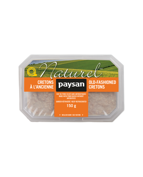 cretons à l'ancienne paysan naturel