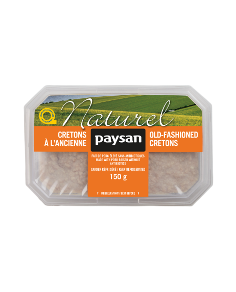 cretons à l'ancienne paysan naturel